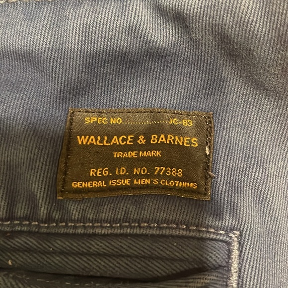Amazing — WALLACE & BARNES Button Fly OFFICER’S CHINOS — 32x30 - Picture 3 of 15